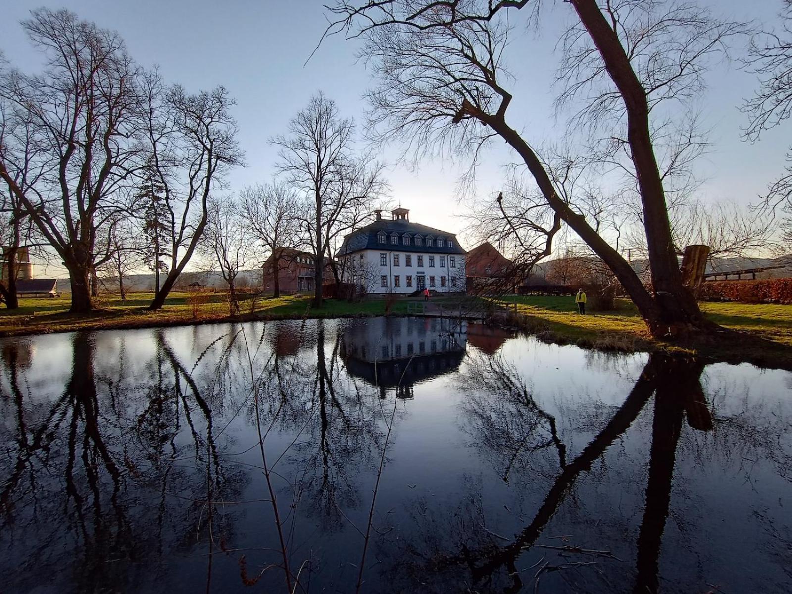 Biohotel Stiftsgut Wilhelmsgluecksbrunn Creuzburg Exterior photo